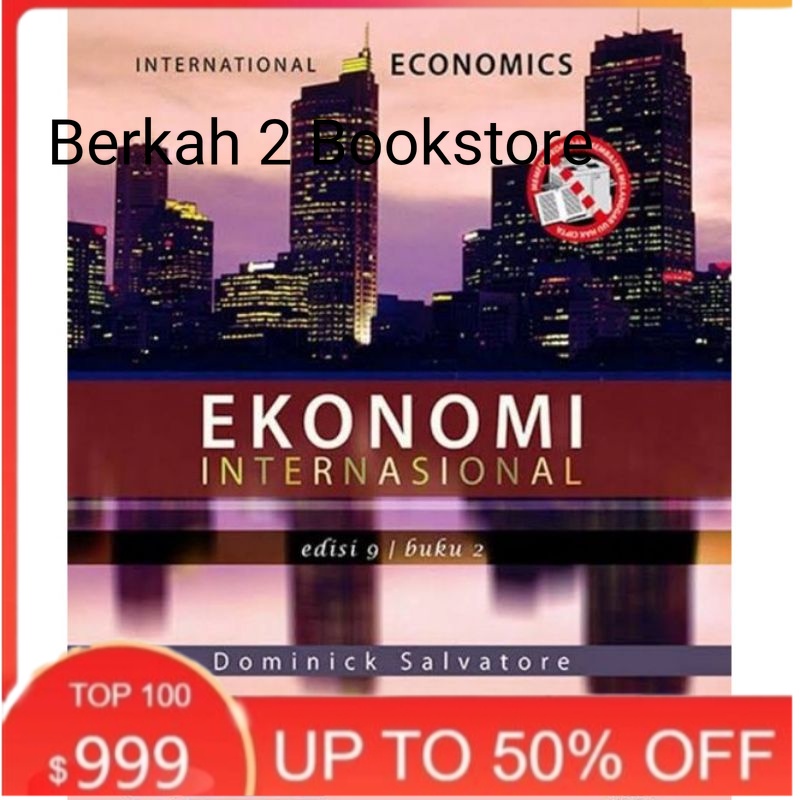 Jual BUKU EKONOMI INTERNASIONAL EDISI 9 BUKU 2 DOMINICK SALVATORE ...