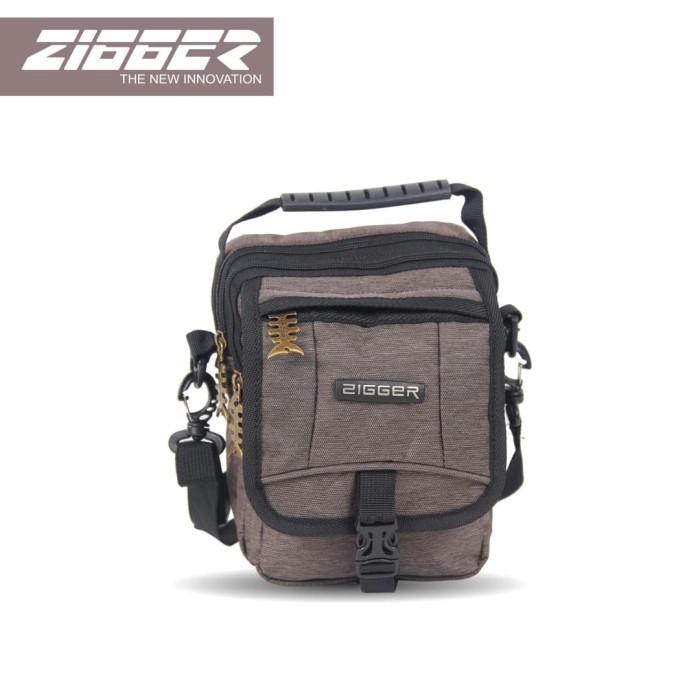 Jual ZIGGER TAS SELEMPANG PRIA GAUL 27289B - SLING BAG MULTIFUNGSI 2 IN ...