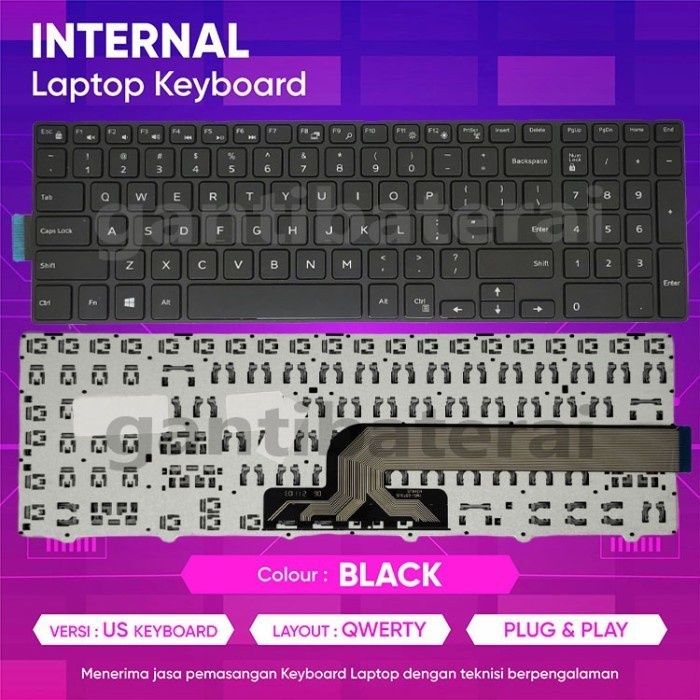Bàn di chuột Laptop chính hãng cho Dell Inspiron 15 5552 5555 5558 5559