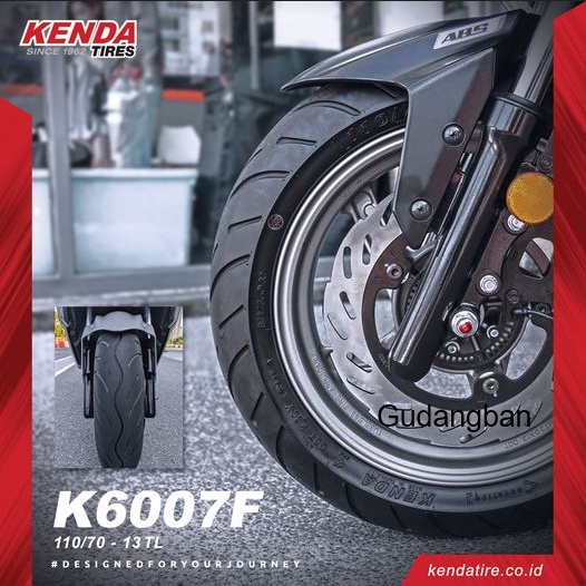 Jual KENDA K6007 140 70 13 Ban Tubeless FREE PENTIL Motor