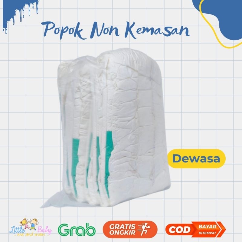 Jual Popok Dewasa Non Kemasan Tipe Perekat Dan Celana Diapers Adult ...