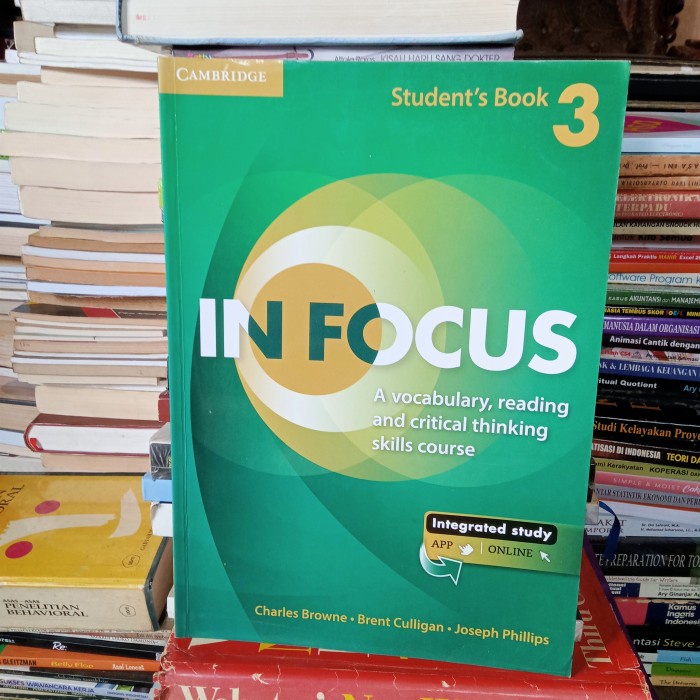 Jual ori buku cambridge in focus students book 3 shopee indonesia