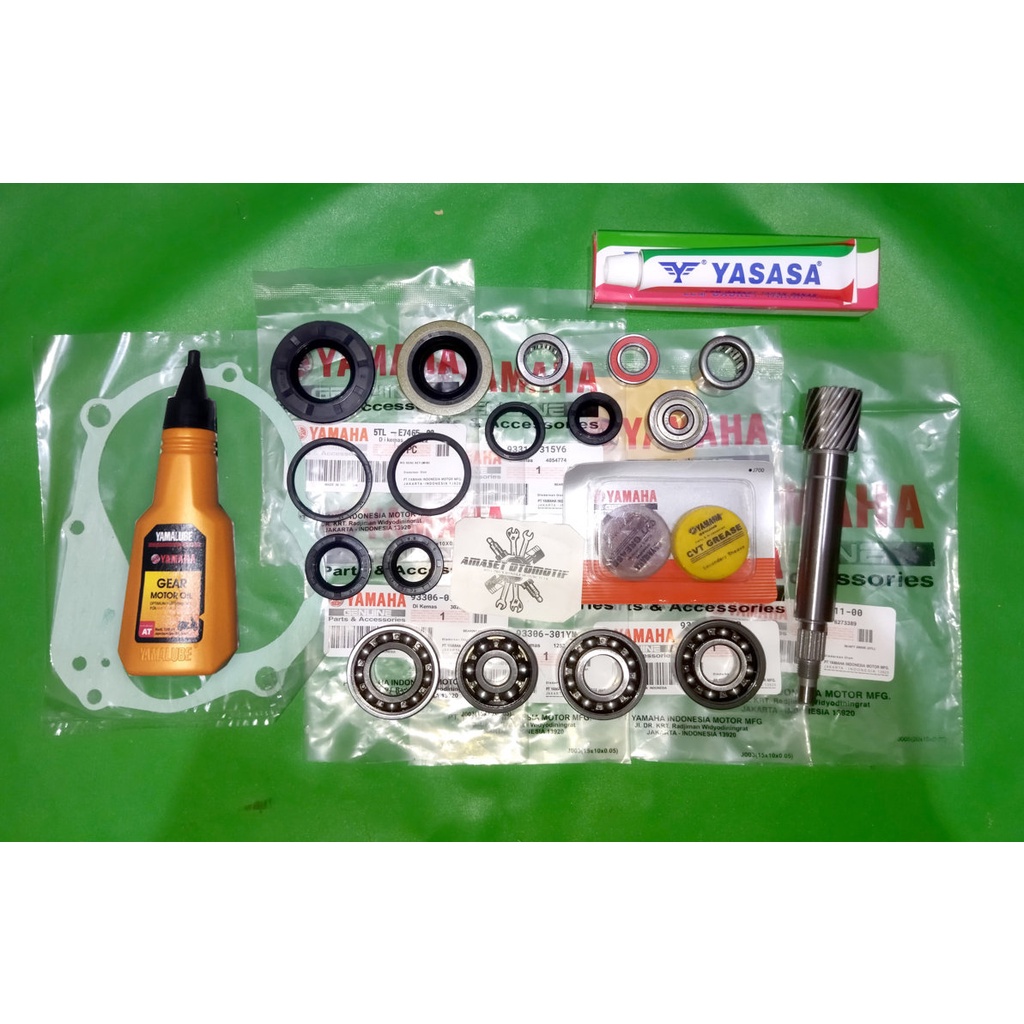 Jual Komplit Bearing Rasio As Pulley Mio Sporty Smile Fino Karbu Nouvo Mio Soul Karbu 5TL Plus
