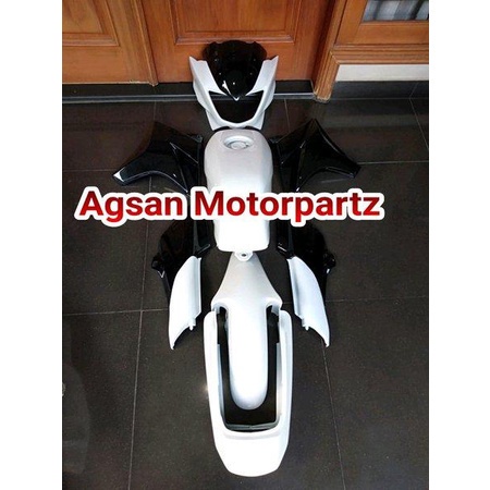 Jual Body Set Tangki Ninja R Putih Original Kawasaki Shopee Indonesia