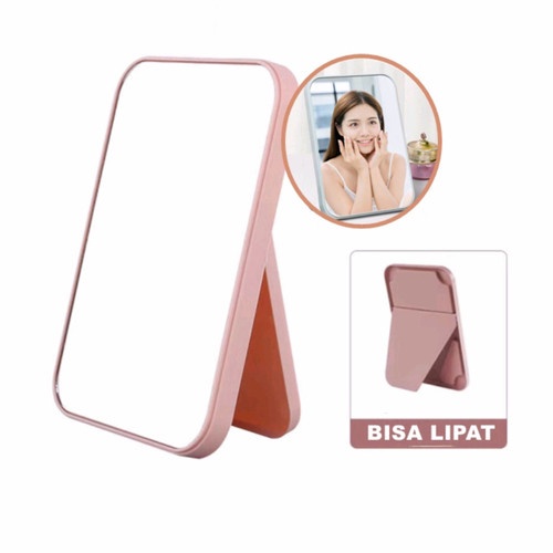 Jual 20A Kaca Rias MakeUp Portable Lipat Kaca Rias Minimalis Cermin ...