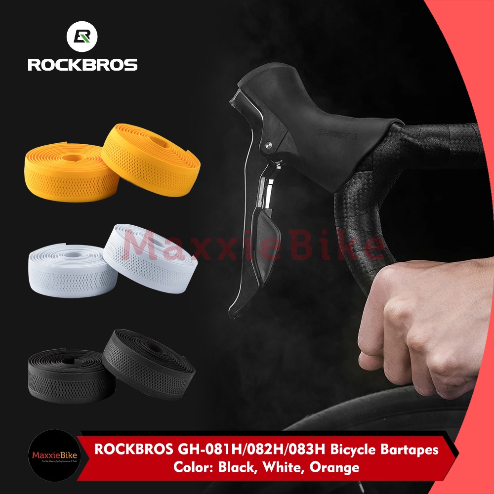 Jual ROCKBROS GH-08 Bartape Sepeda Dropbar Roadbike PU EVA Wrap Strap ...