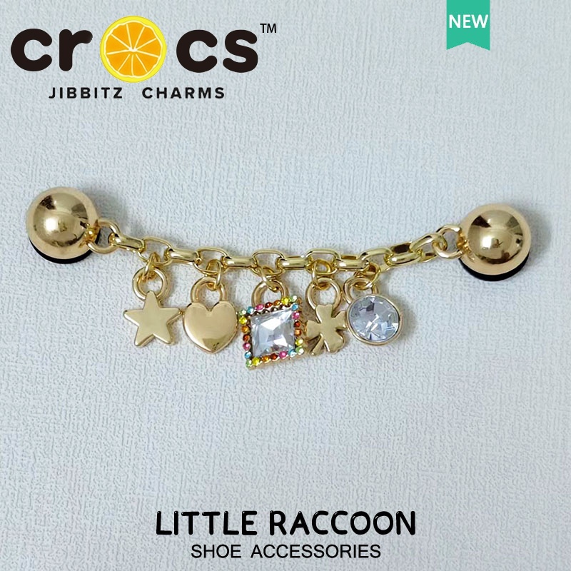 Jual jibbitz crocs charms Shoe Buckle Hole Accessories New Style