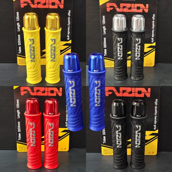 Handgrip Fuzion Hayadesu + Jalu Stang CNC Universal Nmax, Aerox, Pcx, Adv, Vario, Beat