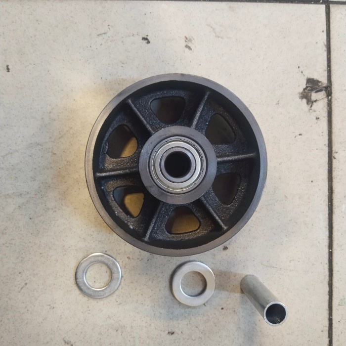 Jual Roda Besi Heavy Duty 6 Inch Wheel Only | Shopee Indonesia