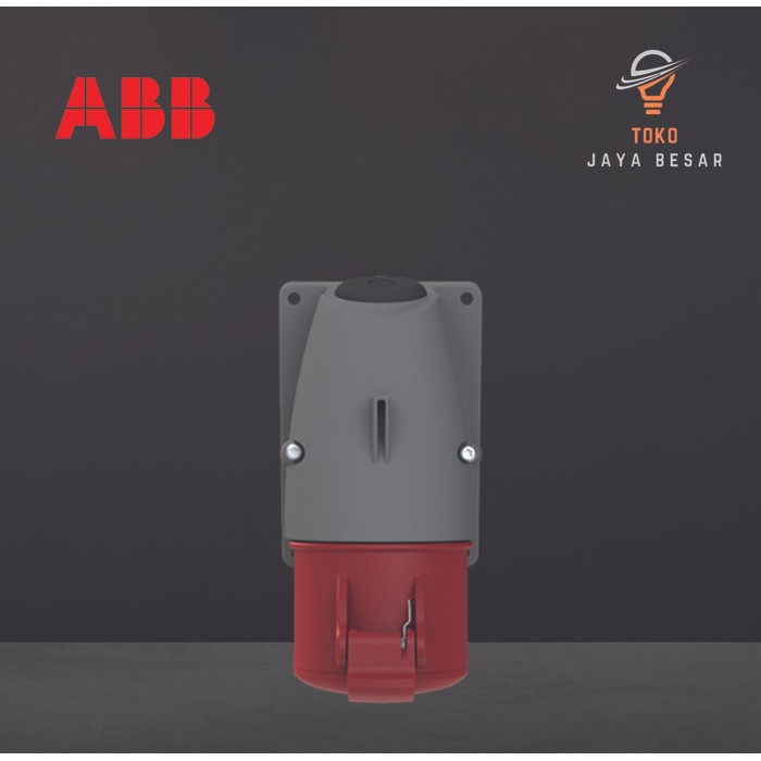 Jual ABB - 432RS6 Wall mounted socket 32A, IP44 splashproof | Shopee ...