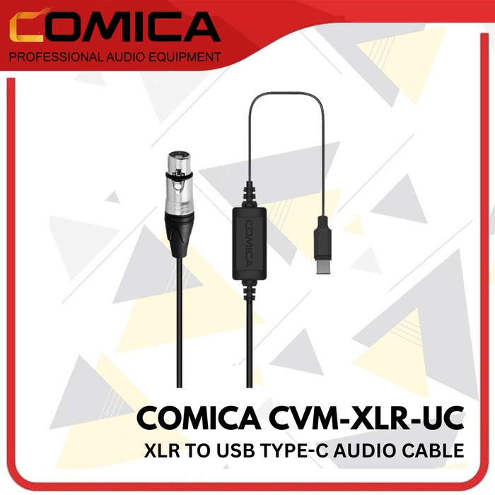 Comica Audio XLR to USB Type-C Audio-Interface Cable CVM-XLR_UC