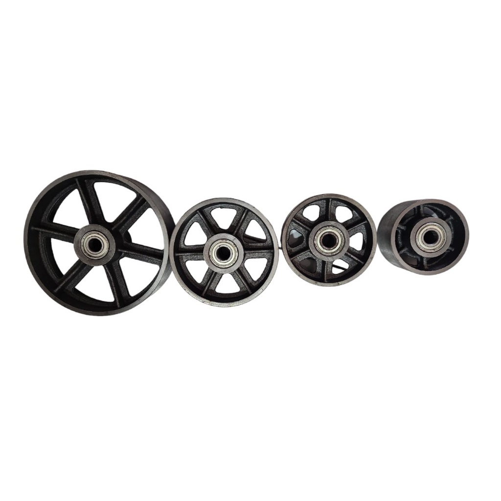 Jual RODA TROLLEY TROLI BESI HEAVY DUTY 4 5 6 8 INCH TIPE RODA ONLY ...