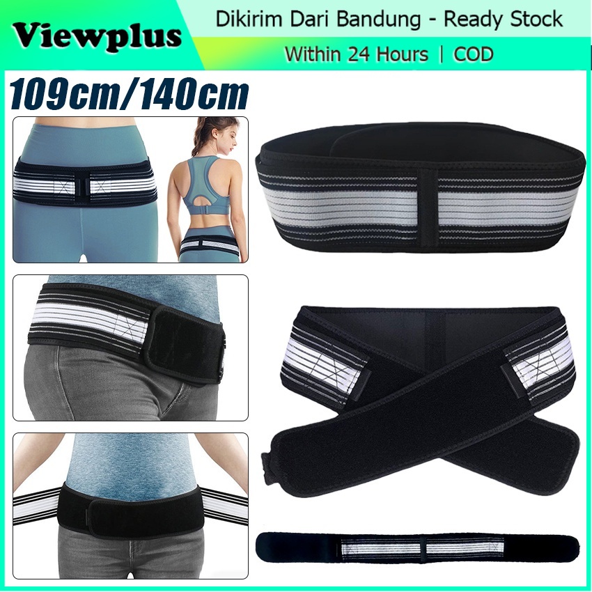 Jual 140cm Lower Back Support Brace Sabuk Penyangga Panggul Elastis ...
