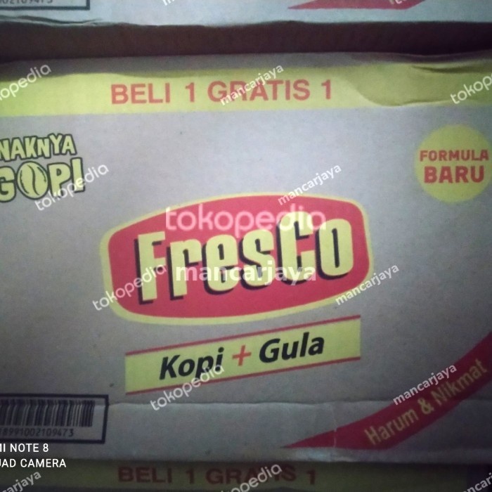 Jual KOPI FRESCO KOPI+GULA PROMO BELI 1 GRATIS 1 ( 10 RTG X 20Bks X 25g