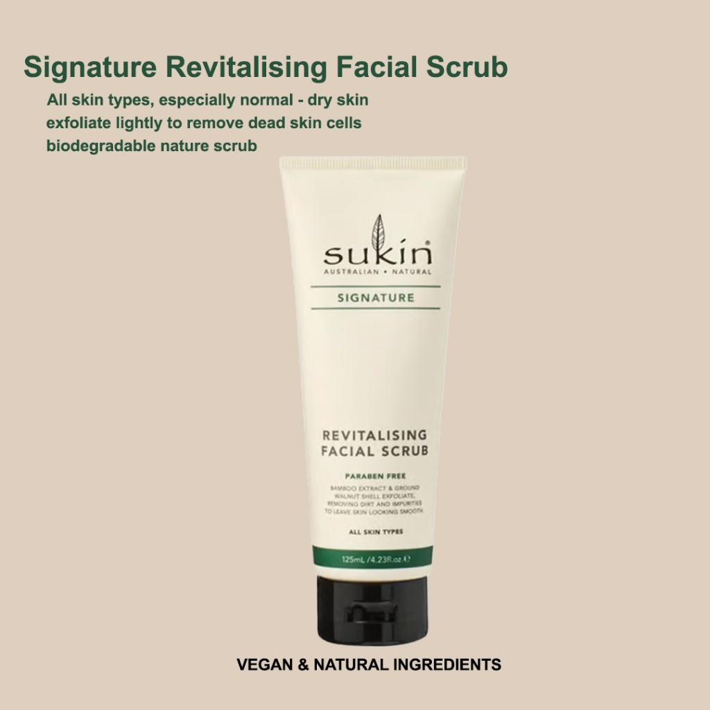 Jual SUKIN Signature Revitalising Facial Scrub 125ml Shopee Indonesia