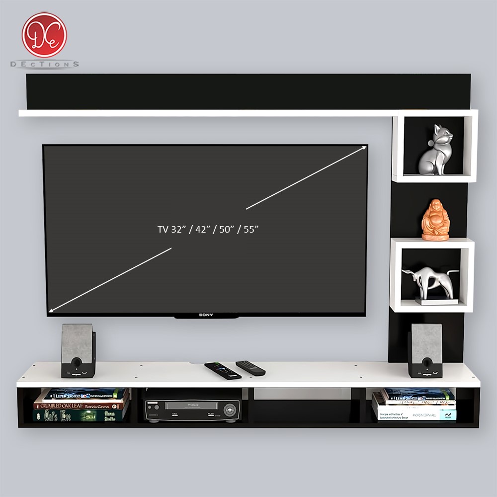 Jual Dections Set Furniture Rak TV Dinding 3255 In Panjang 160 cm Meja TV Tempel Dinding