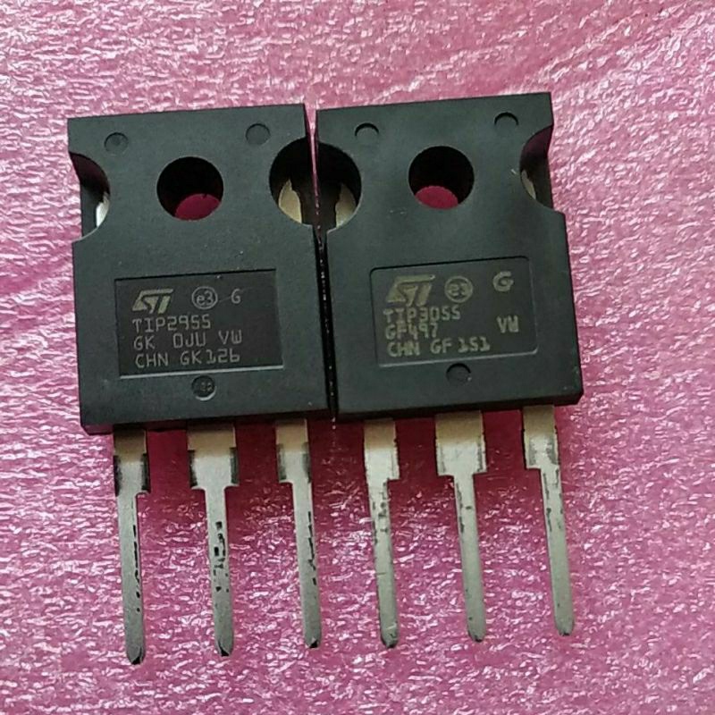 Jual TRANSISTOR TIP2955 TIP3055 TIP 2955 TIP 3055 TR FINAL POWER