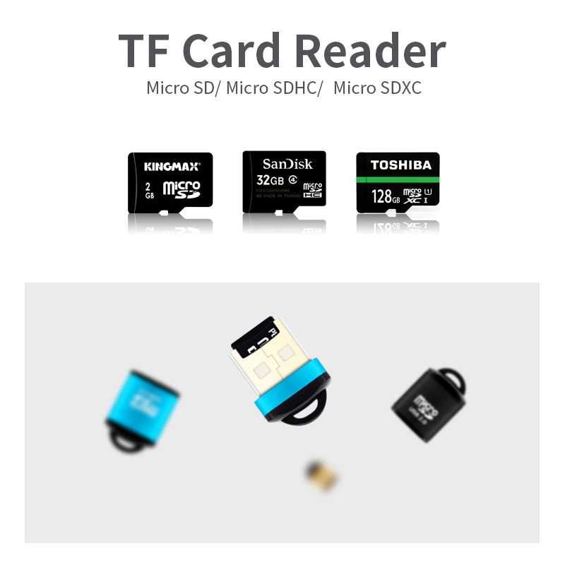 Jual Mini Card Reader High Speed USB 2.0 Micro SD | Shopee Indonesia