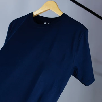 Otsky Kaos Pria Polos All Lengan Pendek Tshirt Cotton Combed 24s
