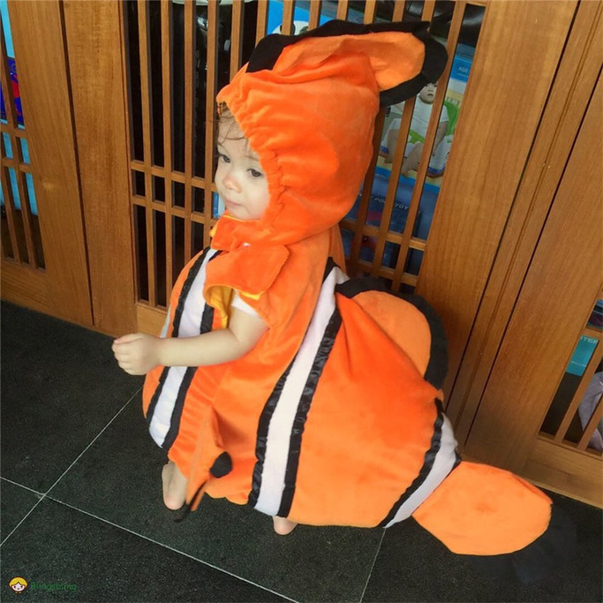 Infant kittens Fish Costume