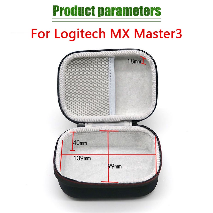 Jual Hardcase Pouch Logitech MX Master 2S / 3 / 3S Casing Cover EVA ...