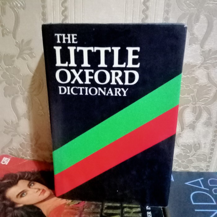 Jual ORI BUKU THE LITTLE OXFORD DICTIONARY | Shopee Indonesia