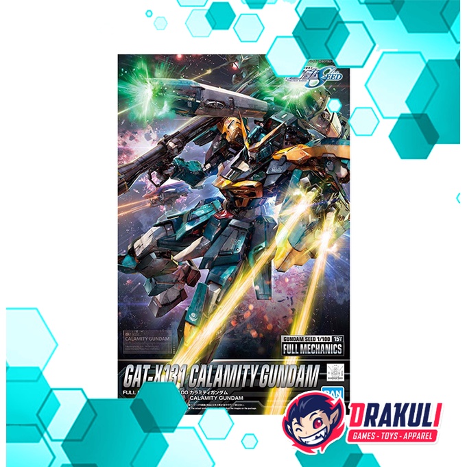 Bandai Full Mechanics – 1/100 Calamity Gundam – Maquette à Monter – Articulations Mobiles – 14 Ans+