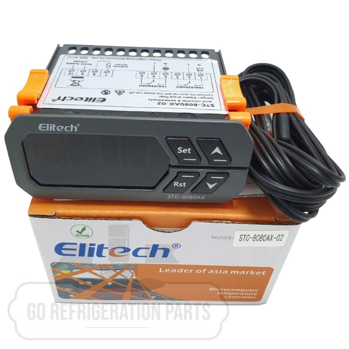 Jual THERMOSTAT DIGITAL ELITECH STC 8080 AX TEMPERATURE CONTROLLER