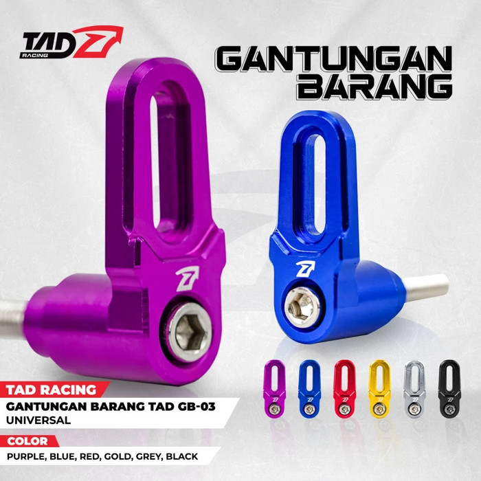 Jual GANTUNGAN BARANG TAD GB-03 UNIVERSAL TAD RACING MOTOR | Shopee ...