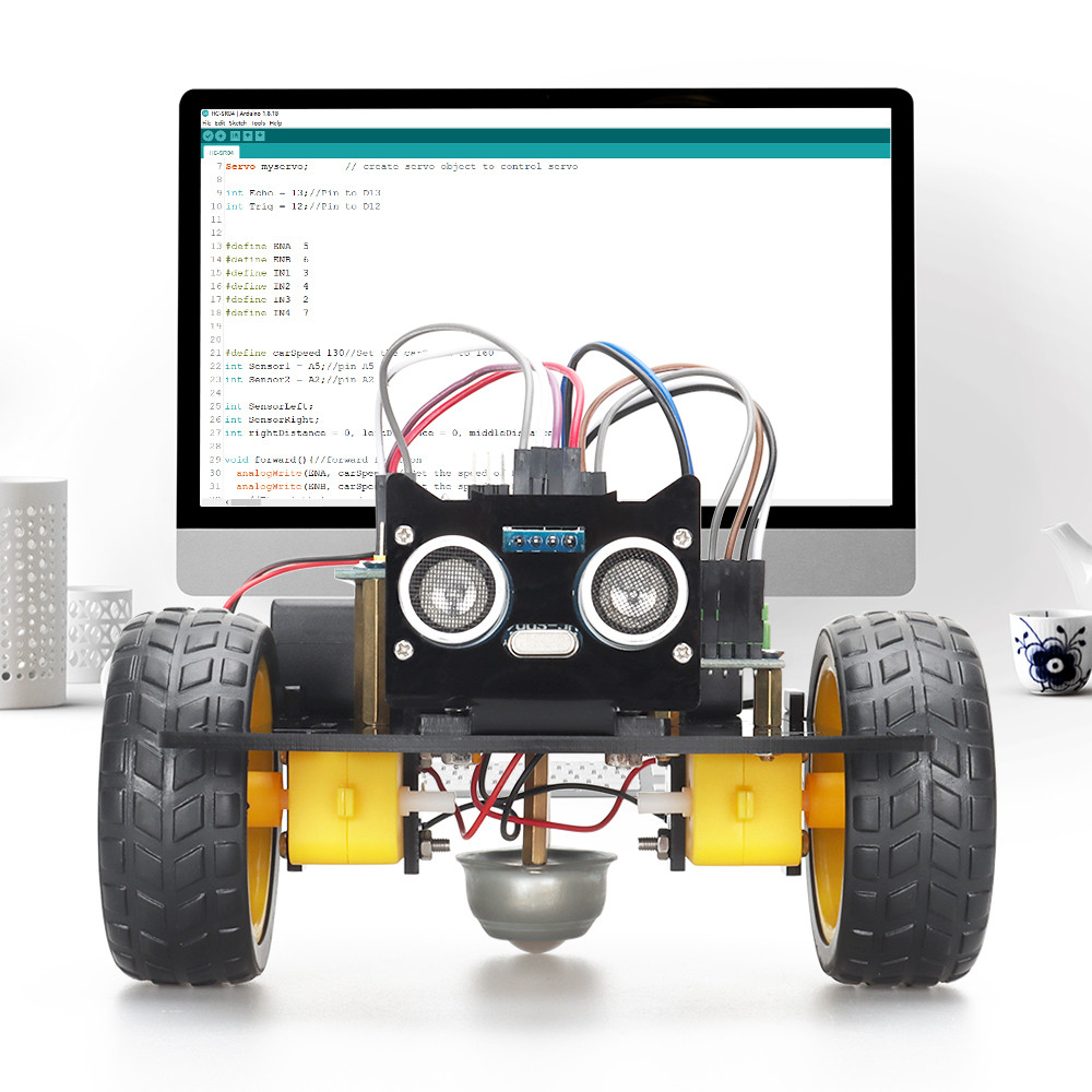 Jual Tscinbuny Robot 2wd Kit for Arduino Complete Robotic Kit ...