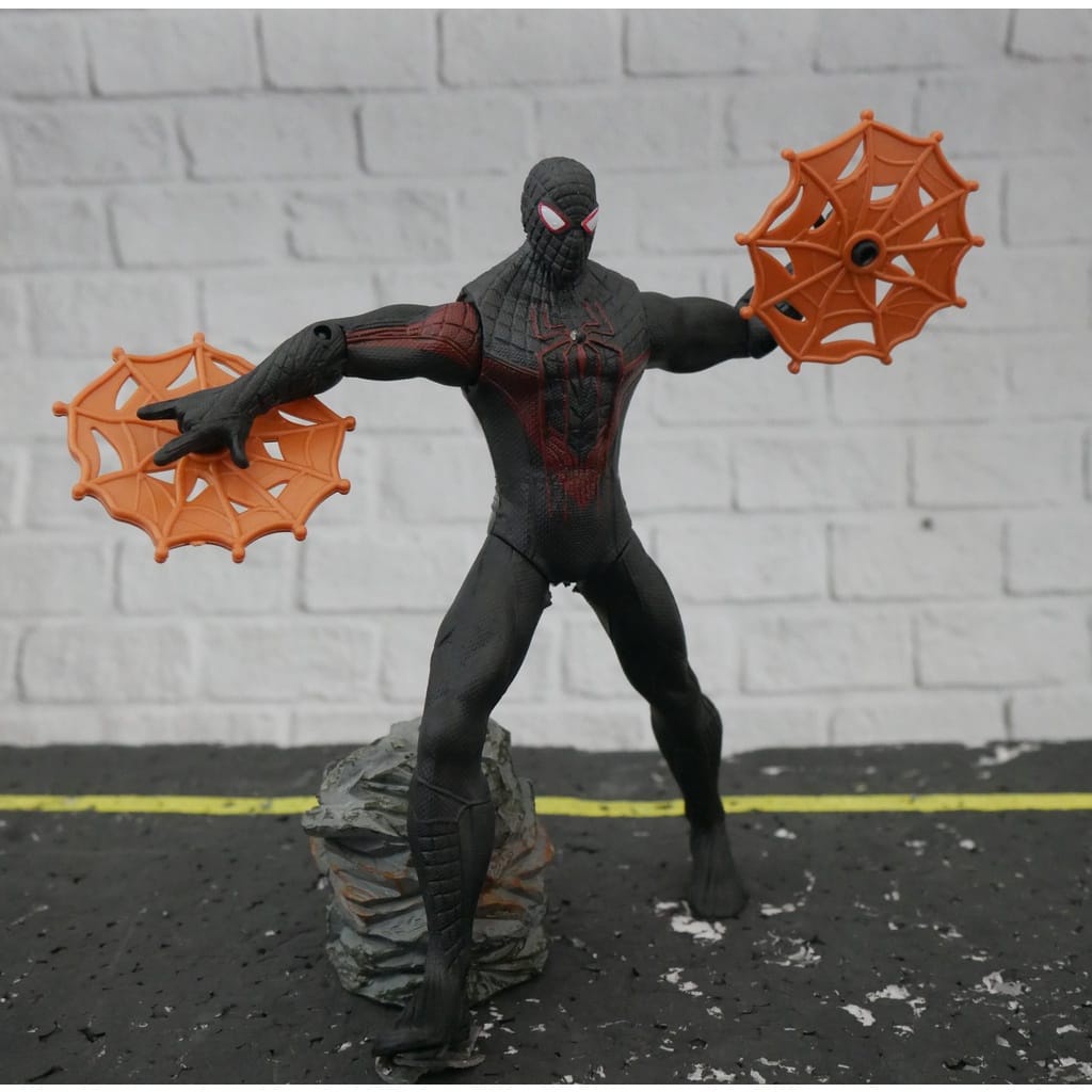 Jual ACTION FIGURE SPIDERMAN HITAM SPIDER NO WHY HOME AVENGERS ...