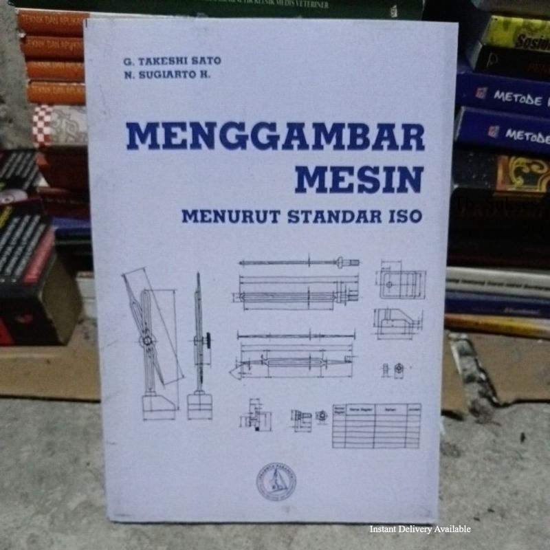 Jual Buku Menggambar Mesin Menurut Standar Iso Shopee Indonesia