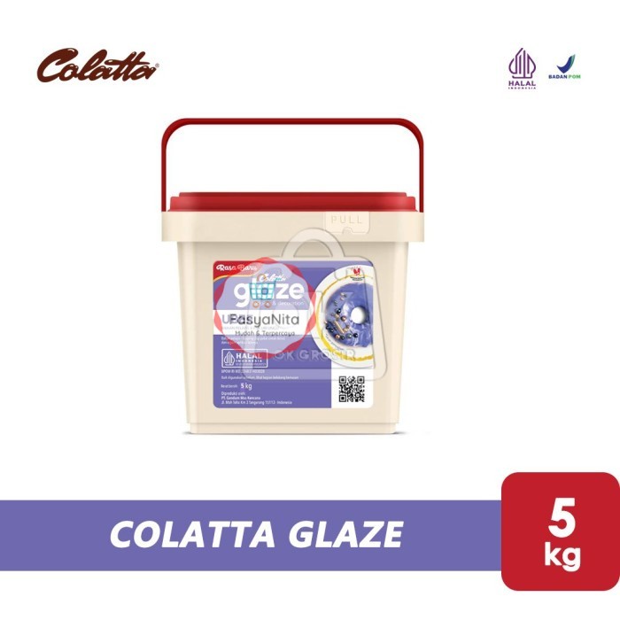 Jual Colatta Glaze UBEE Ubi Ungu (Kaleng 5kg) - FasyAnita Mart Denpasar ...