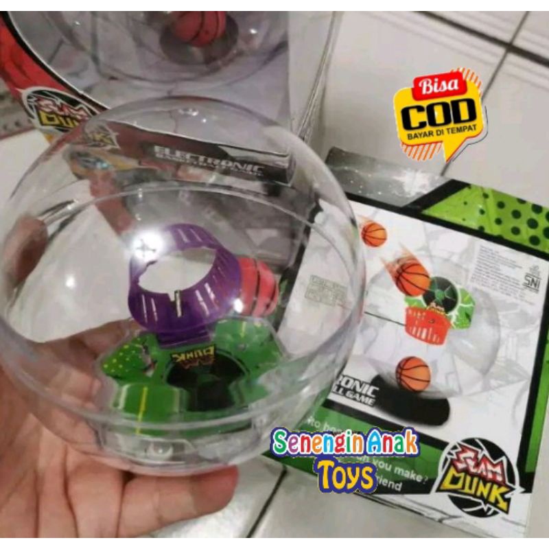 Jual Mainan Bola Basket Elektrik Slam Dunk Electronic Basketball