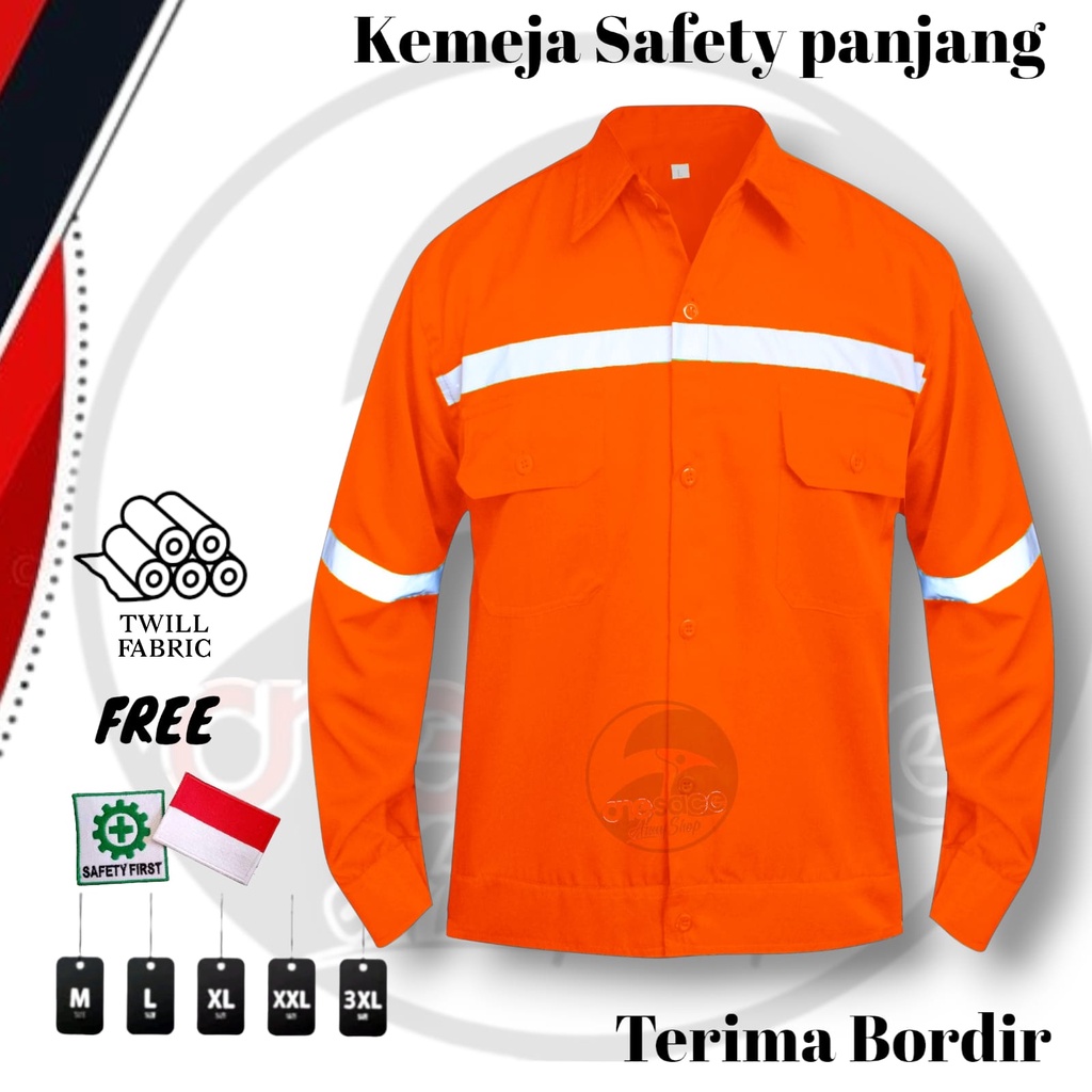 Jual COD Katelpak Wearpack Safety / Atasan Safety / Kemeja Safety ...