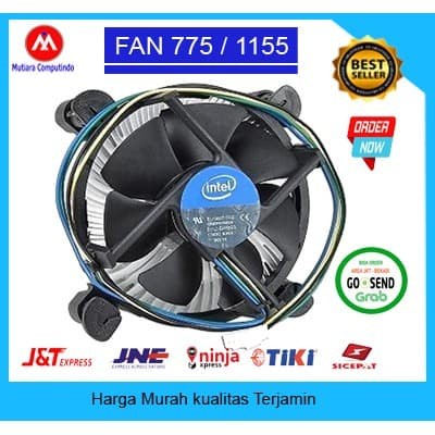 Jual Fan Processor Intel LGA 775 1150 1155 1156 Kipas Heatsink Prosesor ...