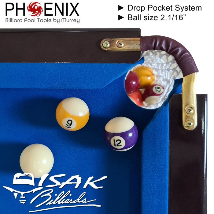 Jual promo spesial Murrey Pool Table - 6 ft Phoenix - Meja Billiard