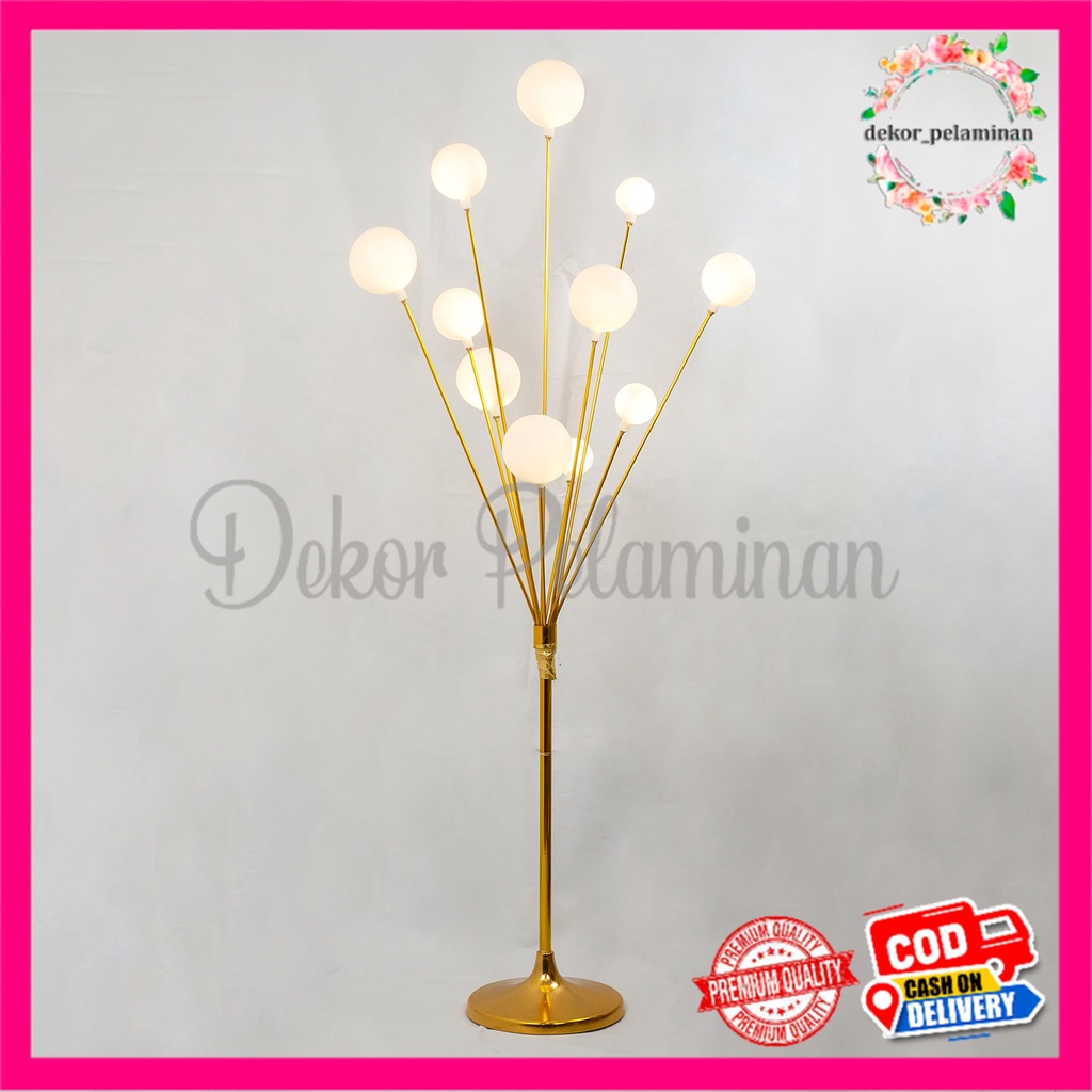Jual Lampu Hias Standing dekorasi lampu bola tabung pohon Dekorasi