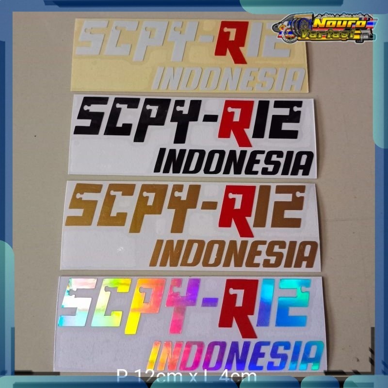 Jual Sticker Stiker cutting scoopy r12 scpy r12 bagus | Shopee Indonesia