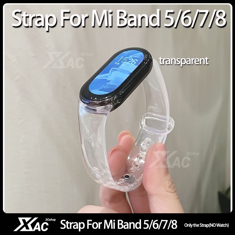 Jual Transparent Strap For Mi Band Strap Replacement