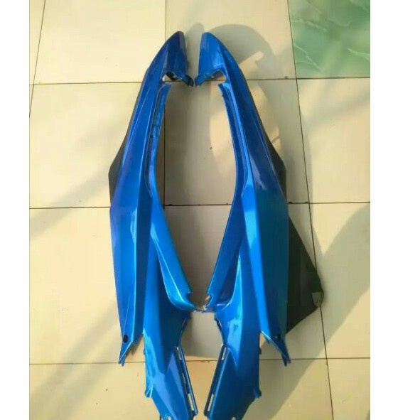 Jual Cover Body Belakang Suzuki Satria Fu Facelit Biru Shopee Indonesia