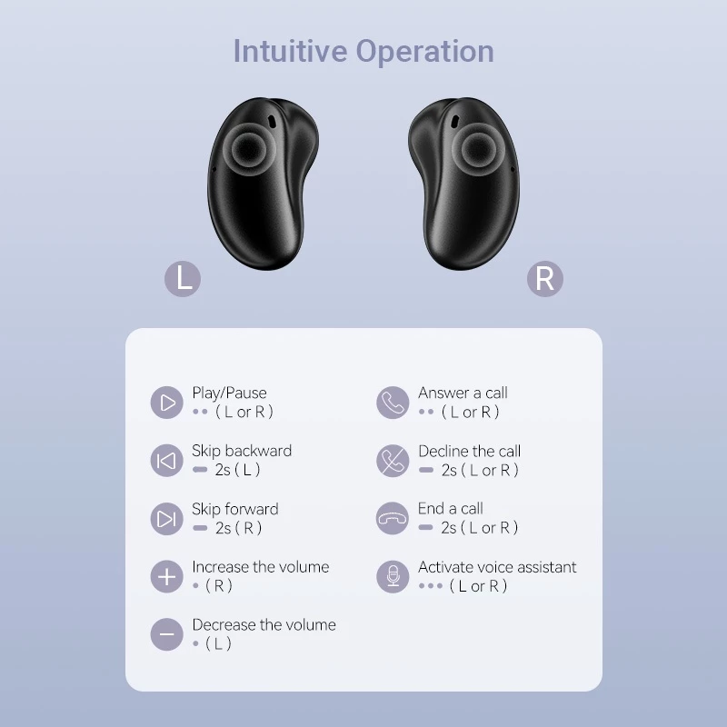 Vention TWS Headset Bluetooth Wireless Earphone HiFi Tiny T11 Series