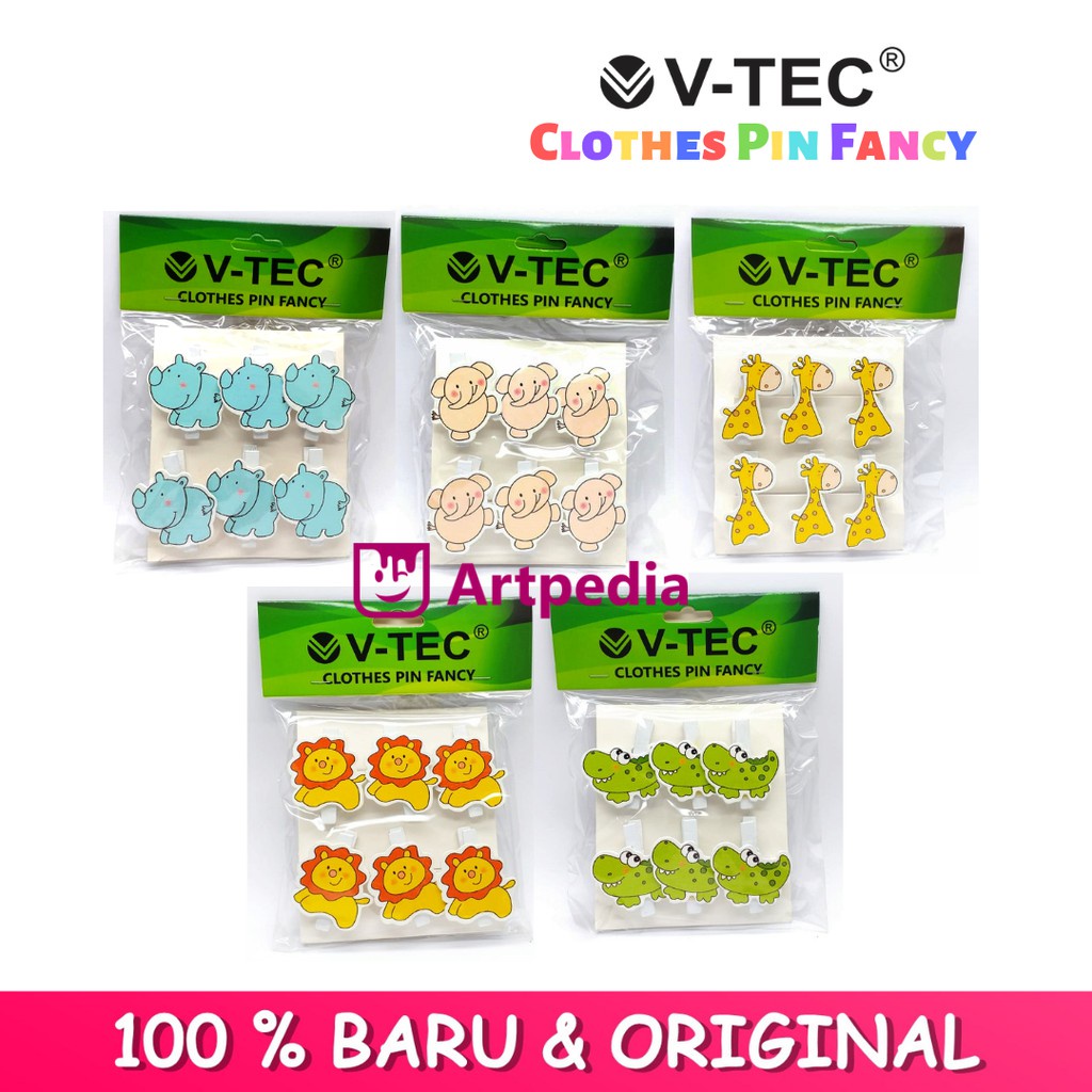 Jual Penjepit Foto Kayu Karakter / Clothes Pin Fancy / Clothespin Kayu ...