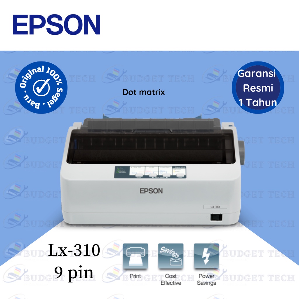Jual Printer Epson Lx310 9 Pin Dot Matrix Lx310 Lx 310 Printer Dot Matrik New Garansi Resmi 1911