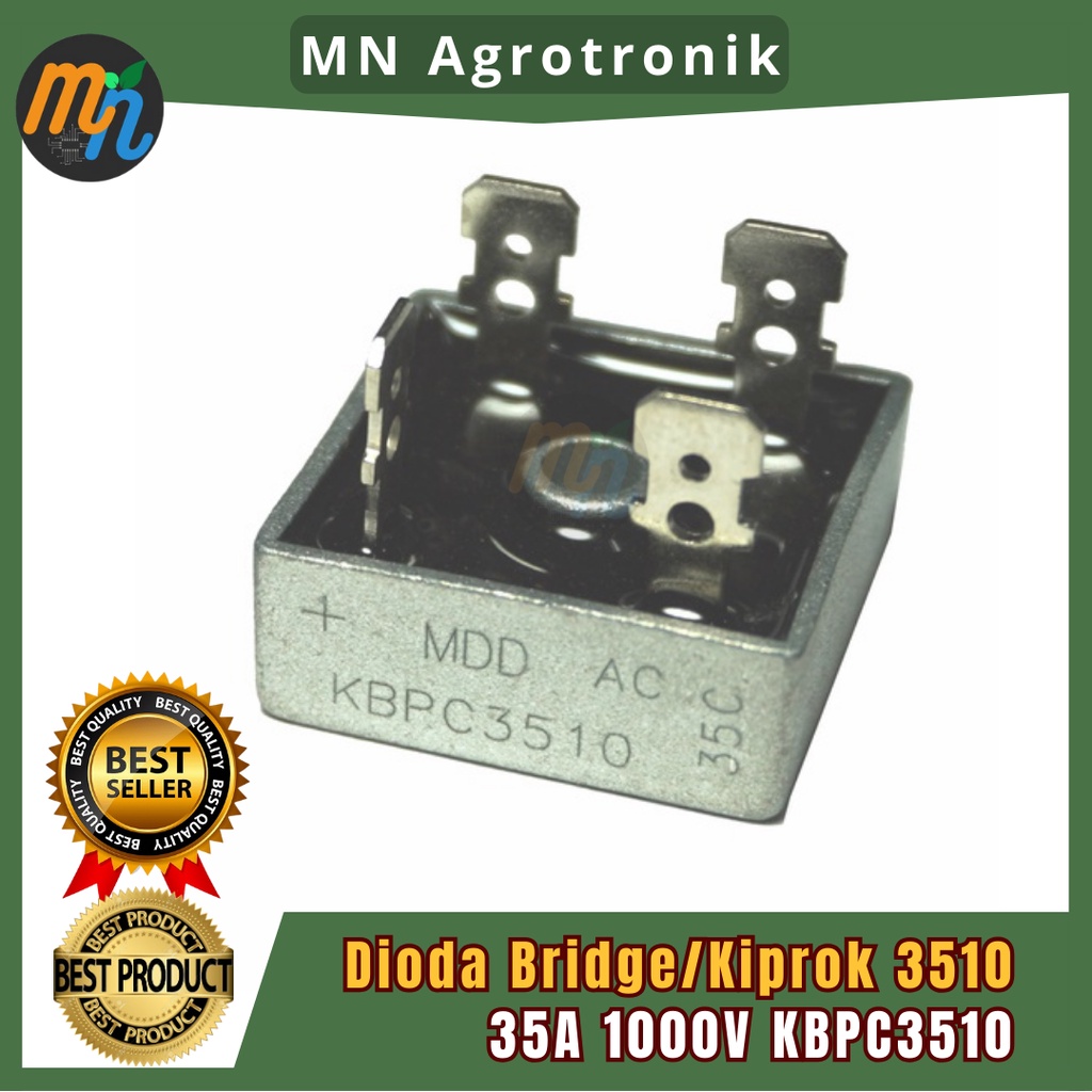 Jual Dioda Diode Bridge Kiprok 3510 35A 1000V KBPC3510 | Shopee Indonesia