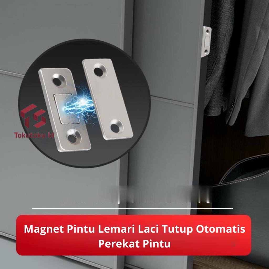 Jual Magnet Pintu Lemari Laci Tutup Otomatis Perekat Pintu Shopee Indonesia