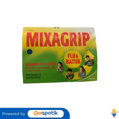 Jual Mixagrip Flu Dan Batuk Strip Kaplet Shopee Indonesia