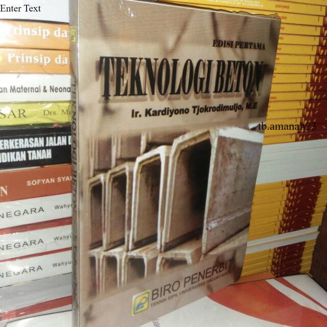 Jual Buku Teknologi Beton By Kardiyono Tjokrodimuljo | Shopee Indonesia