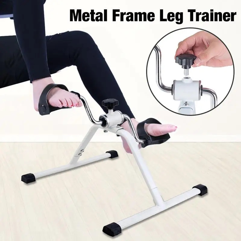 Mini Fitness Bike Leg Comprehensive Trainer Alat Fitness Sepeda Statis Untuk Olahraga Praktis Portable