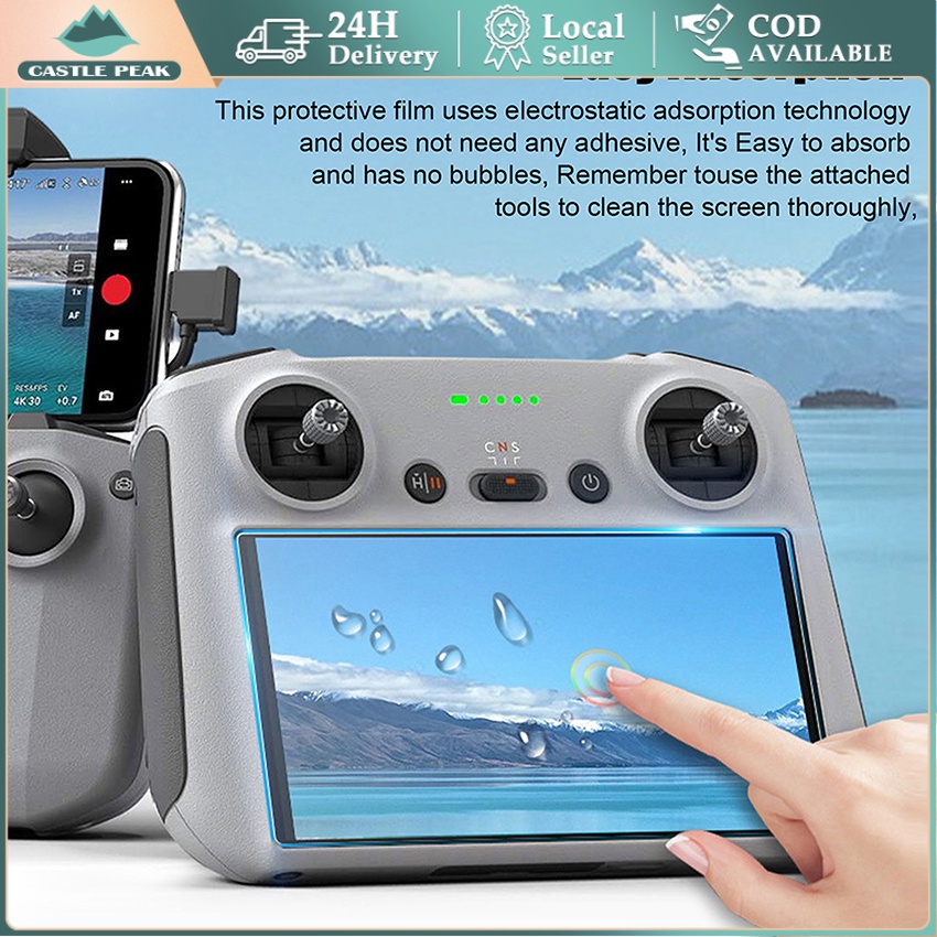Jual Tempered Glass DJI RC PRO Smart Controller Remote DJI MAVIC